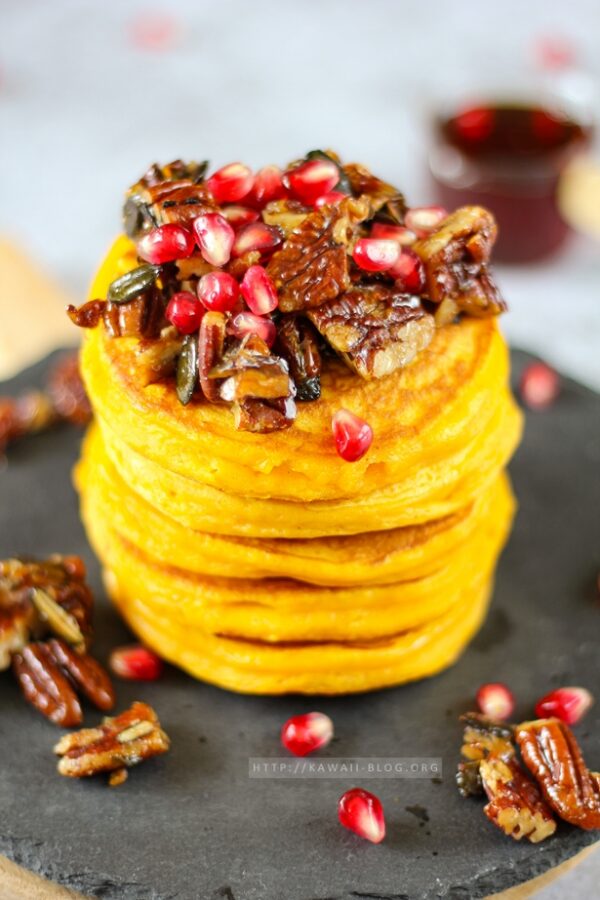 Pancakes mit Kürbis