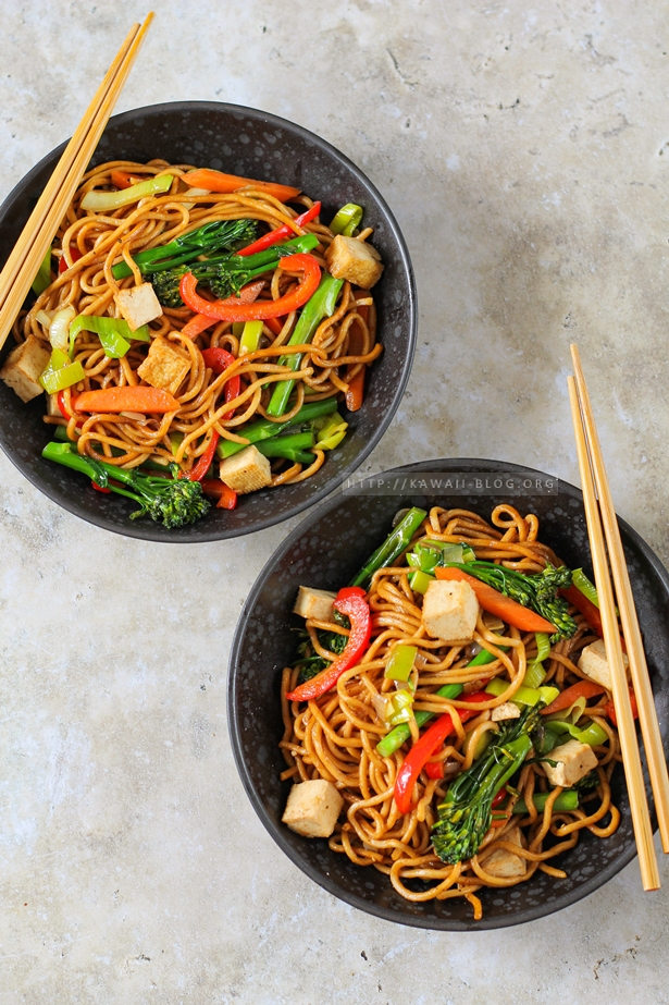 Gebratene Asia Nudeln