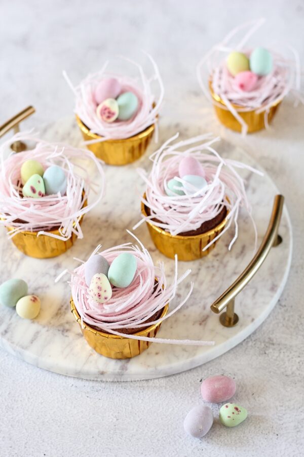 Osternester brownies