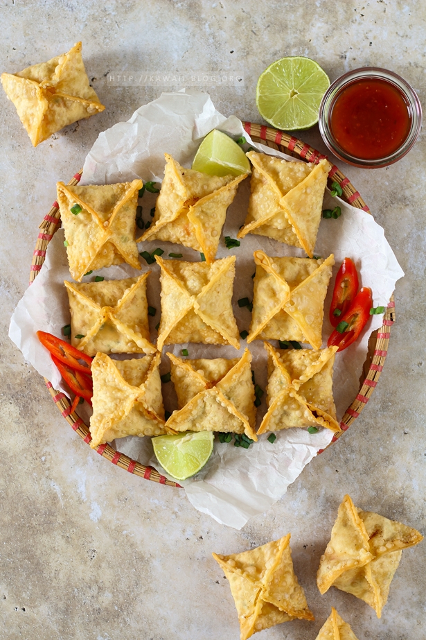 Crab Ragoon deutsches Rezept