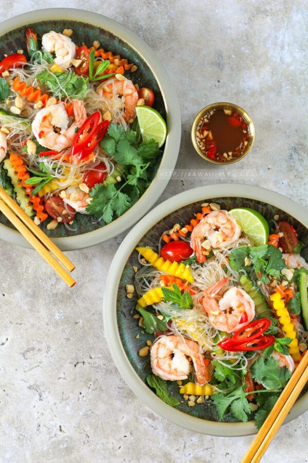 Vietnamesischer Glasnudelsalat