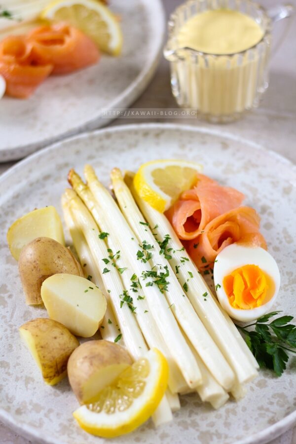Weißer Spargel ohne Kochen