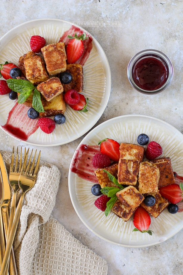 French Toast bites
