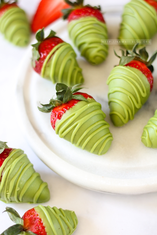 Schokofrüchte matcha