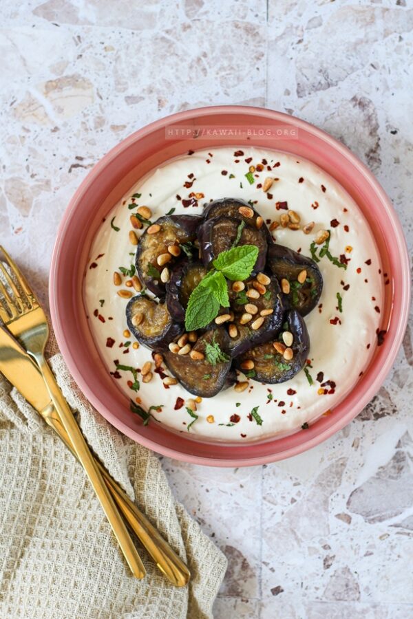 geschmorrte Mezze Auberginen