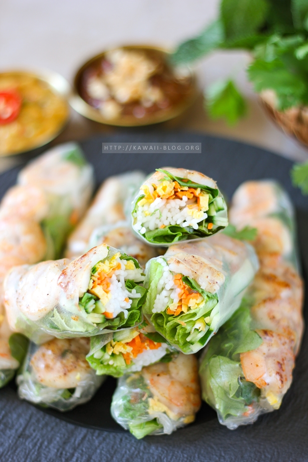original vietnamesische Sommerrollen