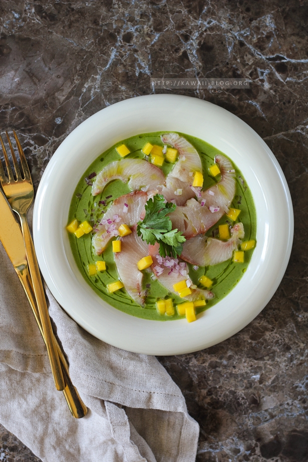 Hamachi Crudo
