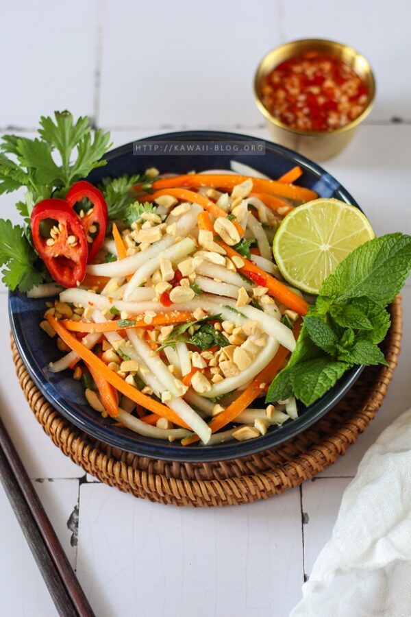 vietnamesischer Kohlrabi Salat