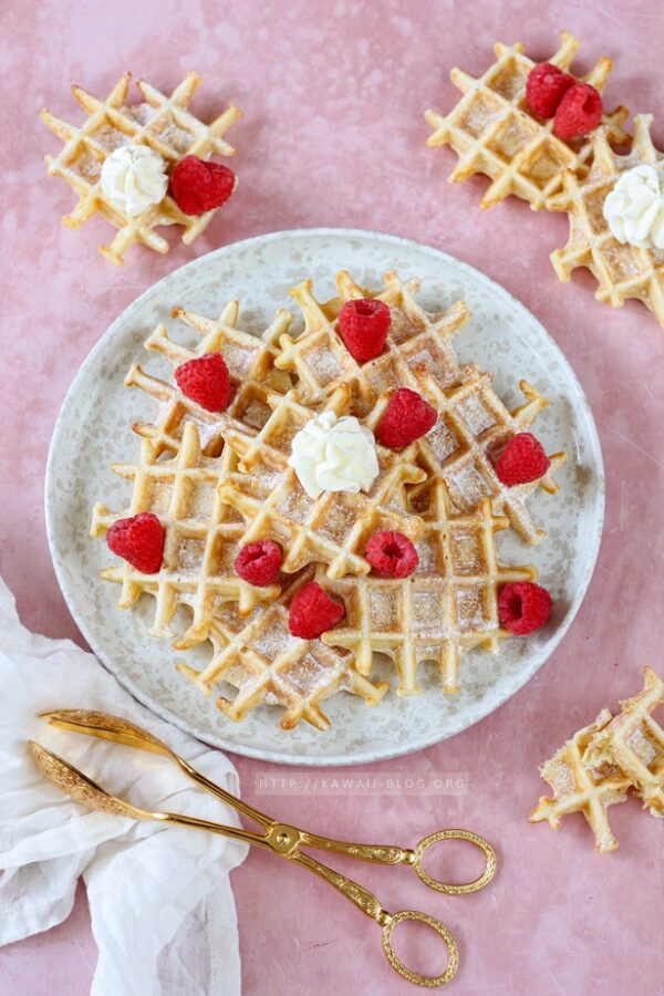 Klassische Waffeln