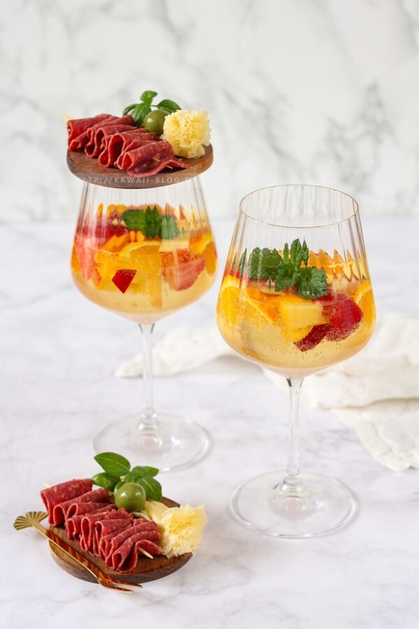 Weißer Sangria