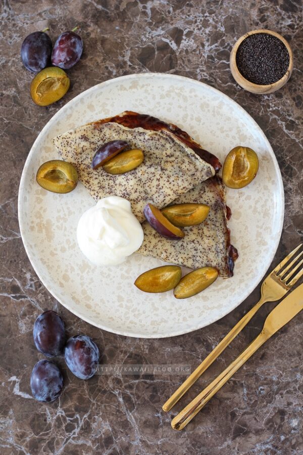 Mohn Crêpes