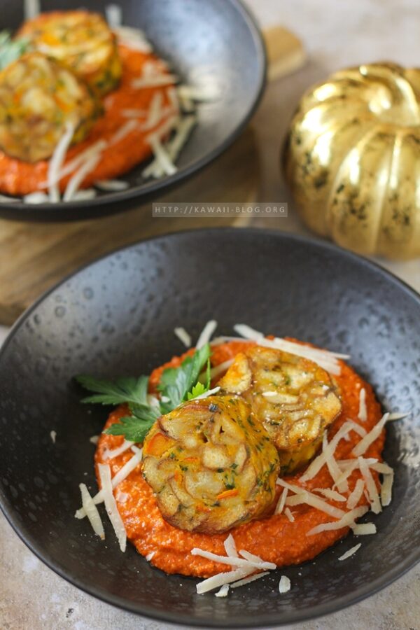 Kürbis Semmelknödel