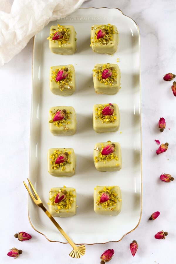 No Bake Pistazien Cheesecake