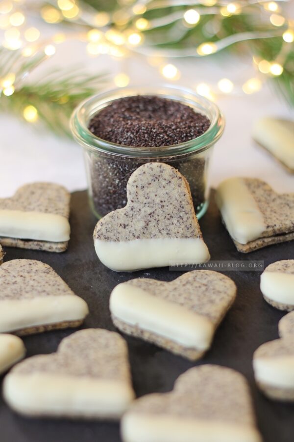 Mohnplätzchen mit Powidl