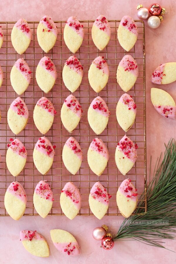 Rosa Plätzchen Kreation