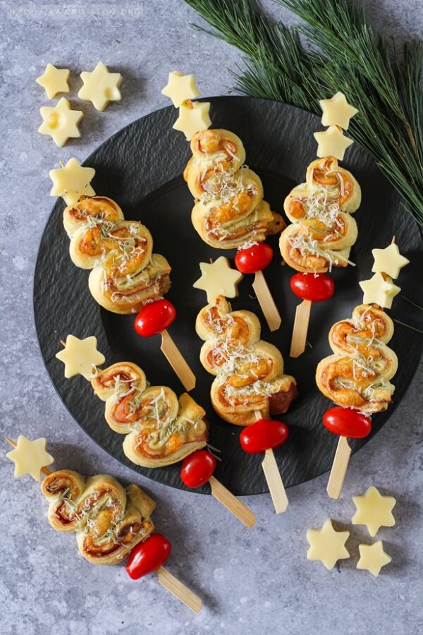 Fingerfood mit Blätterteig