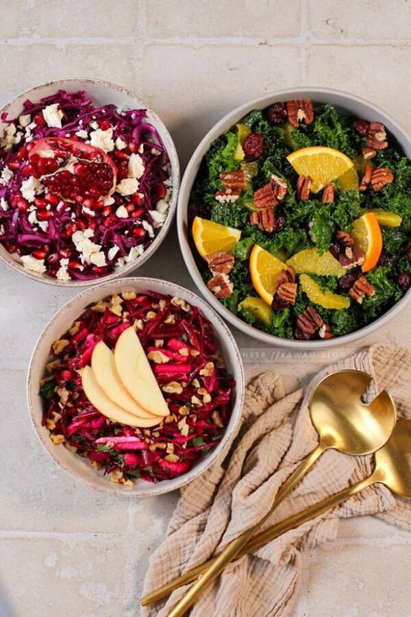 3 Salate für den Winter