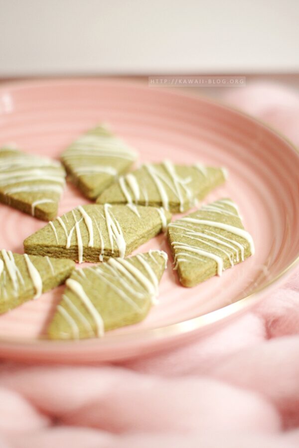 Matcha Butterplätzchen