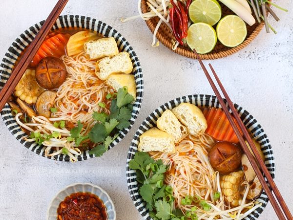 Bun Bo Hue vegetarisch