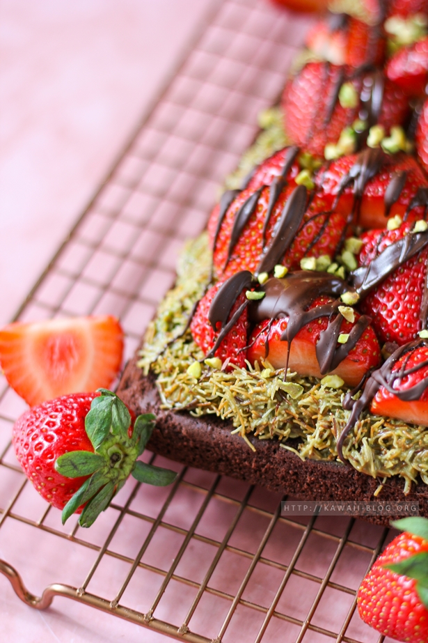 Kuchen mit Dubai Chocolate