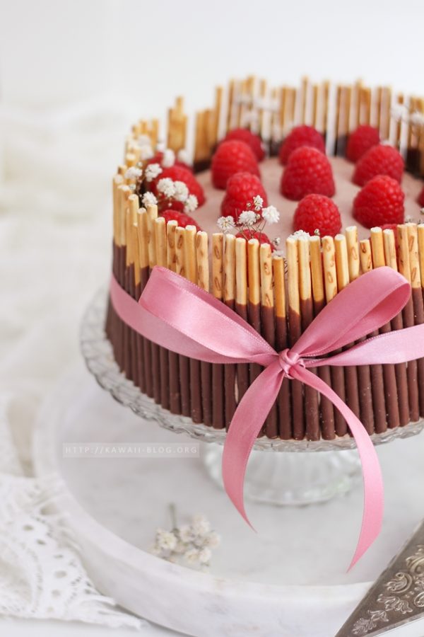 Torte mit Mikado