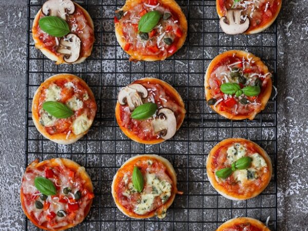 Mini Pizzen selbstgemacht