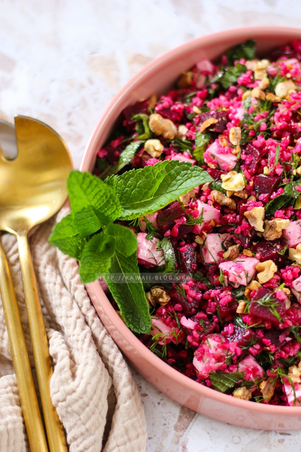 Rote Bete Salat mit Feta