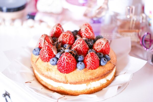 Kuchen für den Valentinstag