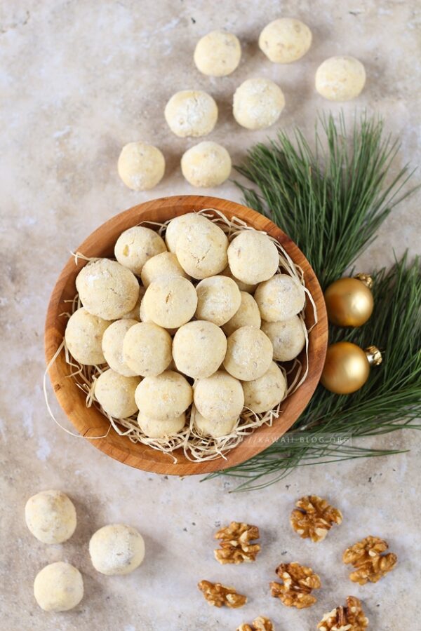 Walnuss Kugeln Plätzchen